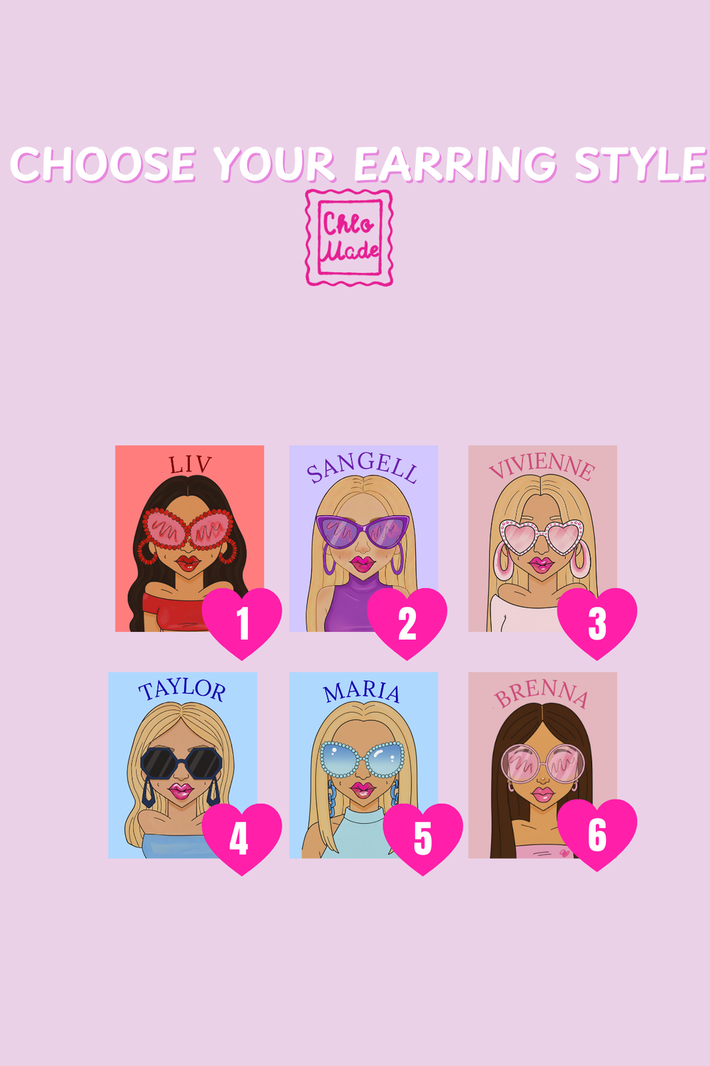 Custom Girl Portrait with Frame